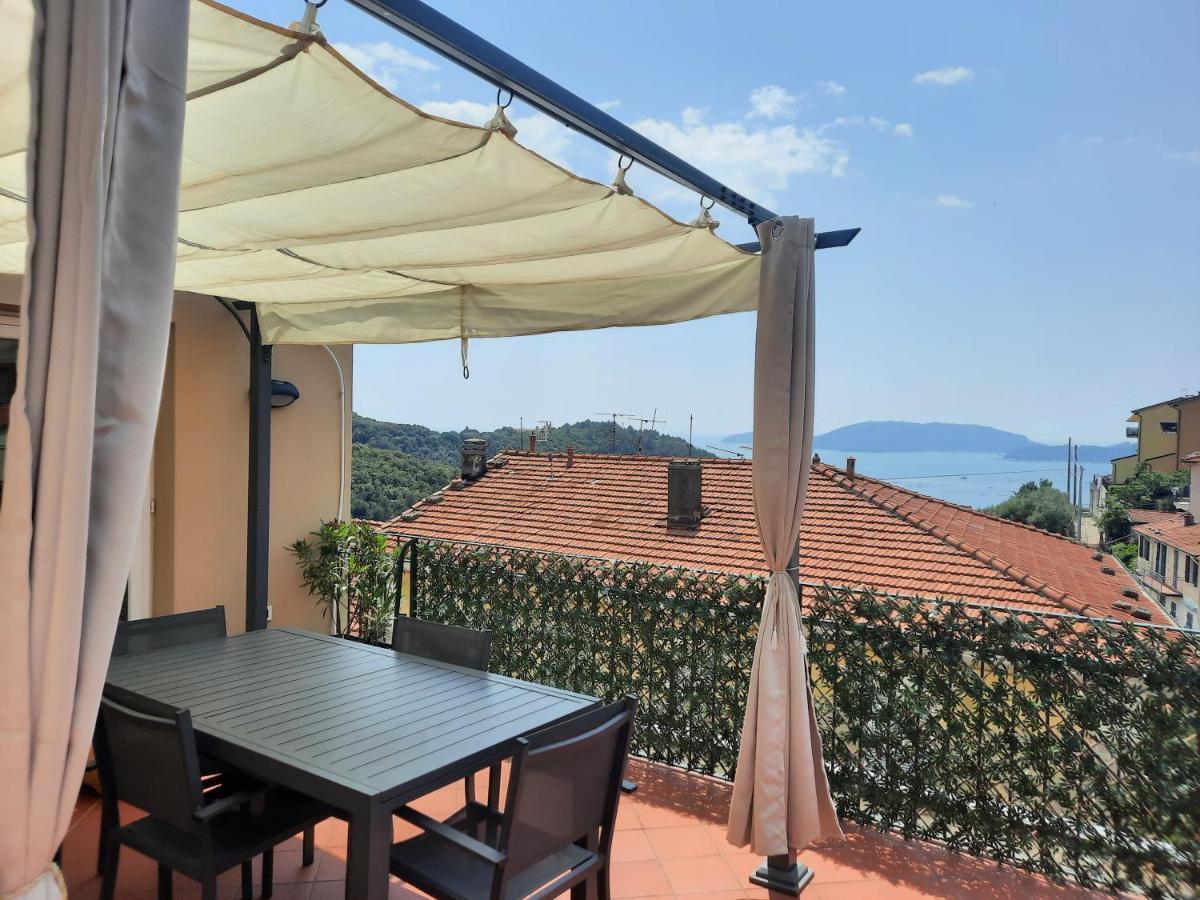 PitelliLa Terrazza Sul Golfo Dei Poeti Con Vista Mare公寓 外观 照片