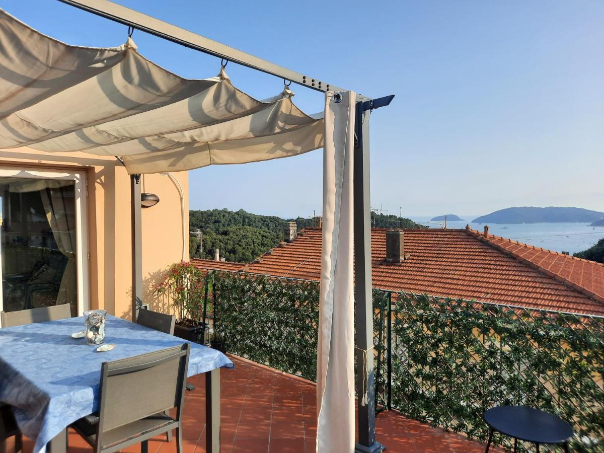 PitelliLa Terrazza Sul Golfo Dei Poeti Con Vista Mare公寓 外观 照片