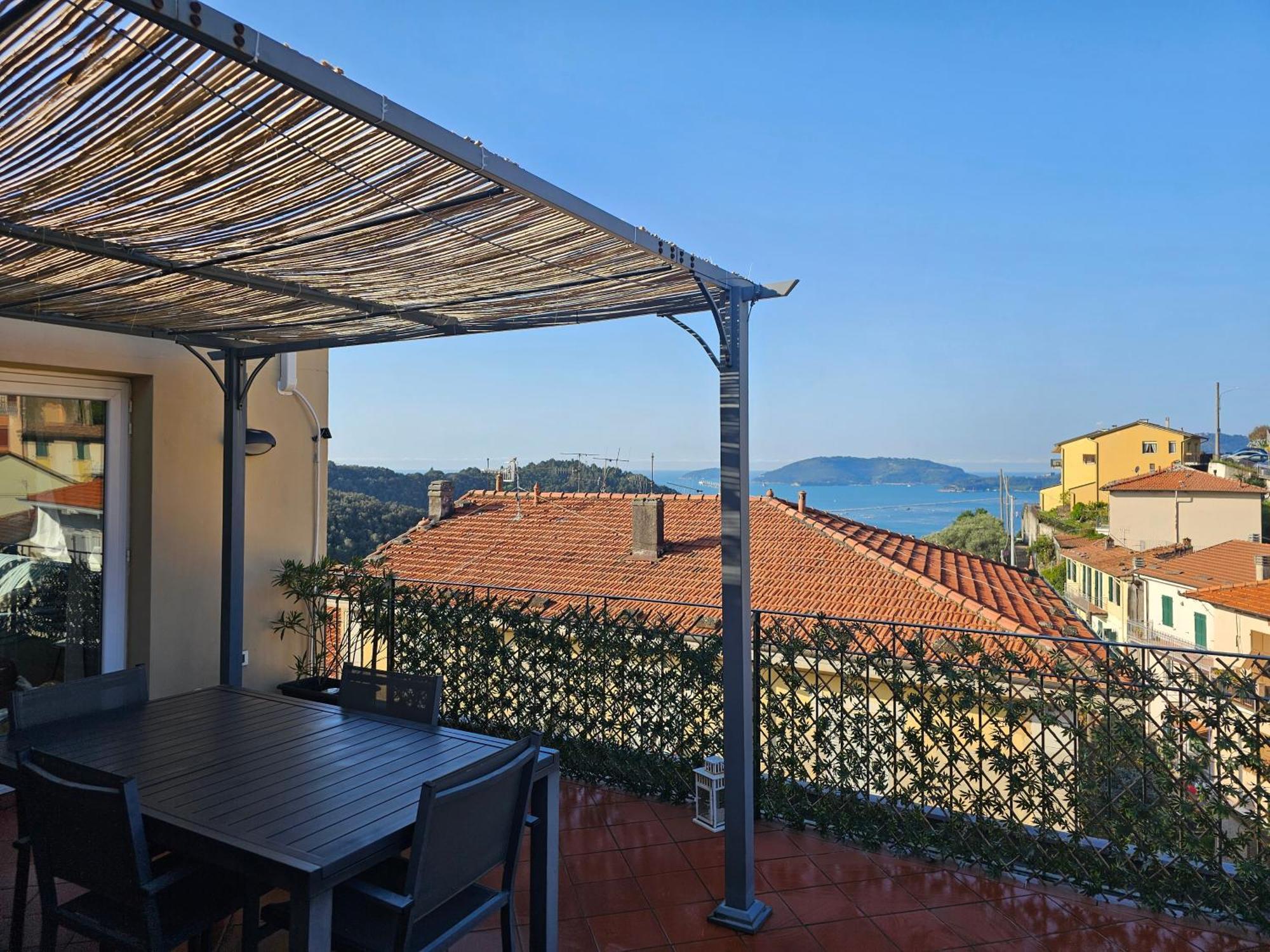 PitelliLa Terrazza Sul Golfo Dei Poeti Con Vista Mare公寓 外观 照片